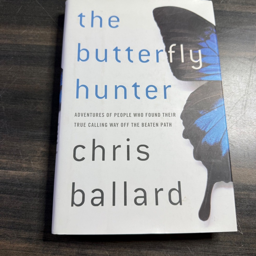 The Butterfly Hunter Chris Ballard Non-Fiction Adventure Book Paperback